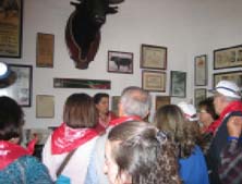 En las fotos se puede apreciar lo bien que lo pasamos en esta finca, tanto gastronómica como culturalmente.